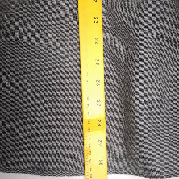 Zara Relaxed Fit Men's Size Medium Button Front Grey Shirt - Picture 9 of 9